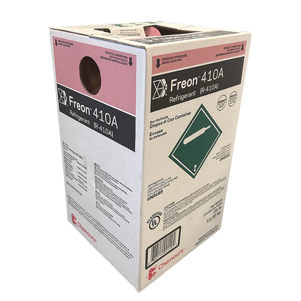 R-410A Refrigerant – 25lb Chemours Factory Sealed Cylinder | Puron® for High-Efficiency A/C & Heat Pumps