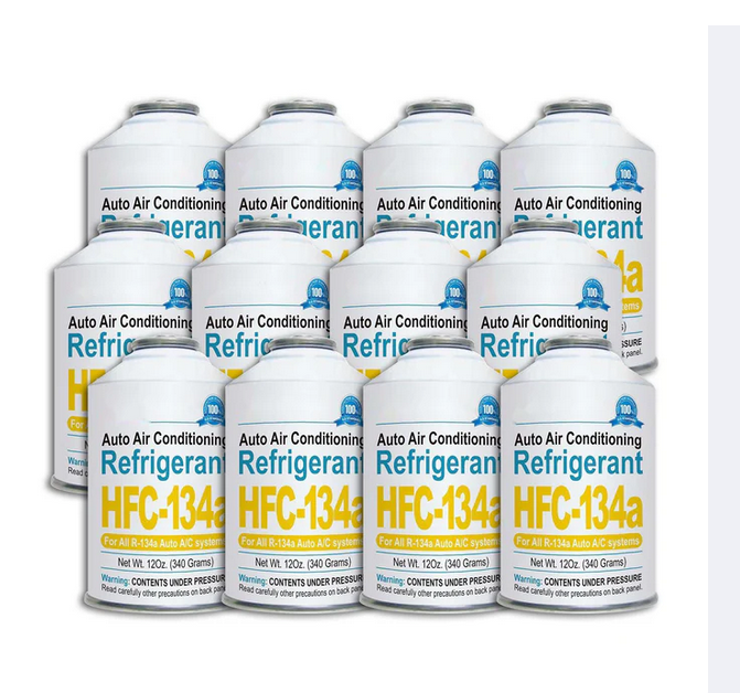 R-134A Refrigerant 12 Oz (12 Cans)|CoolmateGas Refrigerant